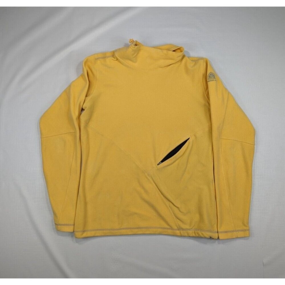 VTG Nike ACG Thermal Mock Neck Base Layer Fleece Pullover Sweater Womens M 8-10